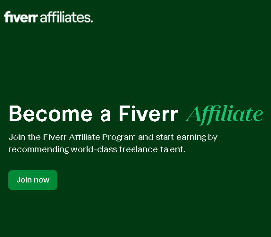 Picture of Become a Fiverr Affiliate