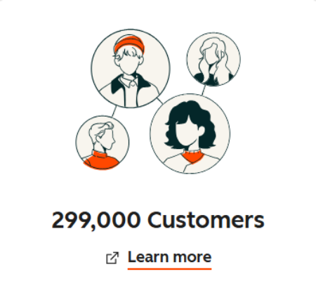 Picture for category 299,000 Customers